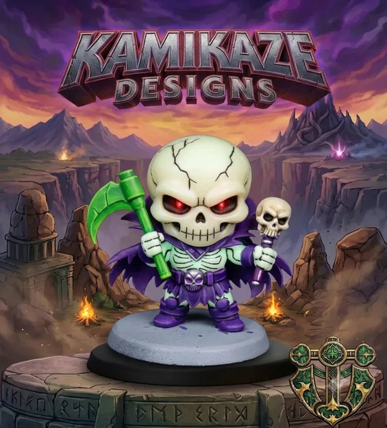 Mô hình Scare Glow phong cách Chibi cho tín đồ Masters of the Universe - Image 1