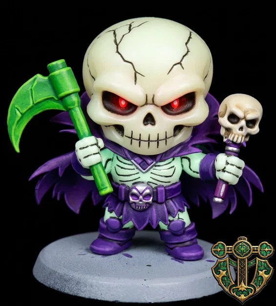 Mô hình Scare Glow phong cách Chibi cho tín đồ Masters of the Universe - Image 2