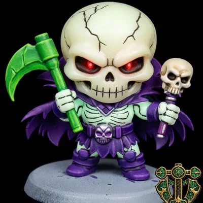 Mô hình Scare Glow phong cách Chibi cho tín đồ Masters of the Universe