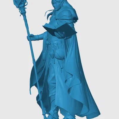 Mô hình Pháp sư Elf (Elvin Wizard)