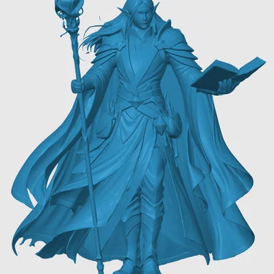 Mô hình Pháp sư Elf (Elvin Wizard)