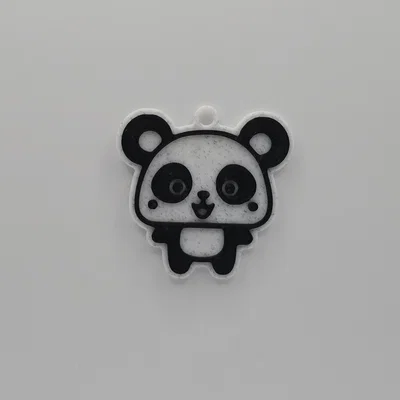 Móc khóa gấu trúc Panda (Cute Panda Keychain) in 3D cực dễ thương
