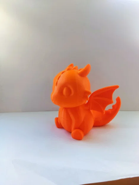 Mô hình rồng con dễ thương (Cute Dragon) dành cho người mê in 3D - Image 2