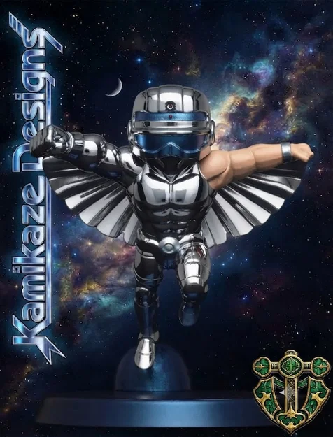 Mô hình Steelwill Chibi 3D - Nhân vật Silverhawks độc đáo - Image 1
