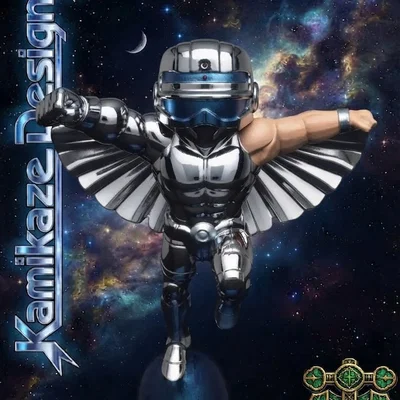 Mô hình Steelwill Chibi 3D - Nhân vật Silverhawks độc đáo