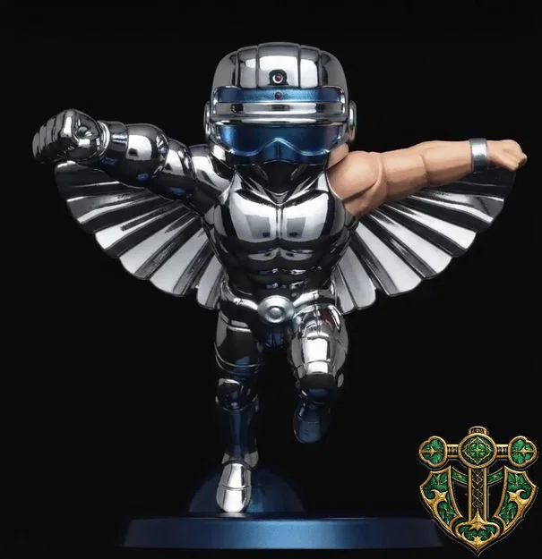 Mô hình Steelwill Chibi 3D - Nhân vật Silverhawks độc đáo - Image 2