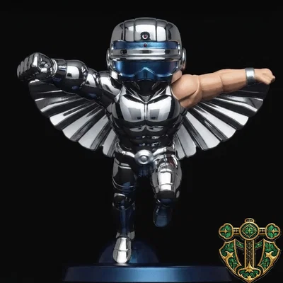Mô hình Steelwill Chibi 3D - Nhân vật Silverhawks độc đáo
