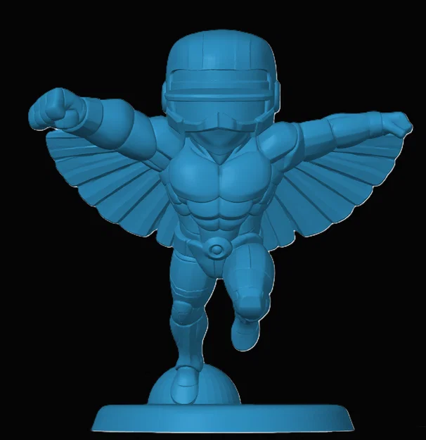 Mô hình Steelwill Chibi 3D - Nhân vật Silverhawks độc đáo - Image 3