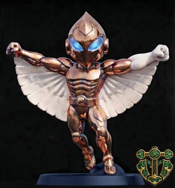 Mô hình Copperkid chibi - Thiết kế 3D độc đáo cho fan Silverhawks - Image 2