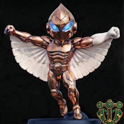 Mô hình Copperkid chibi - Thiết kế 3D độc đáo cho fan Silverhawks