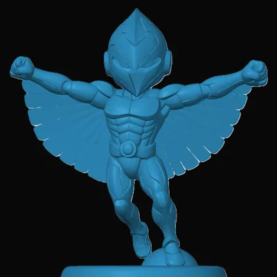 Mô hình Copperkid chibi - Thiết kế 3D độc đáo cho fan Silverhawks