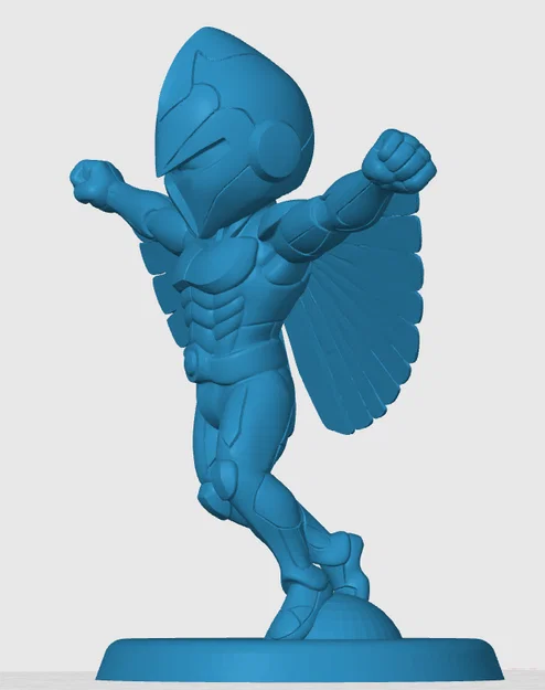 Mô hình Copperkid chibi - Thiết kế 3D độc đáo cho fan Silverhawks - Image 4