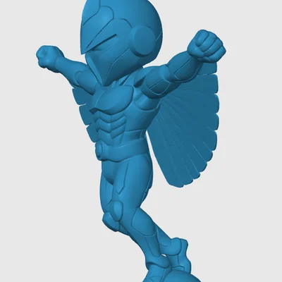 Mô hình Copperkid chibi - Thiết kế 3D độc đáo cho fan Silverhawks