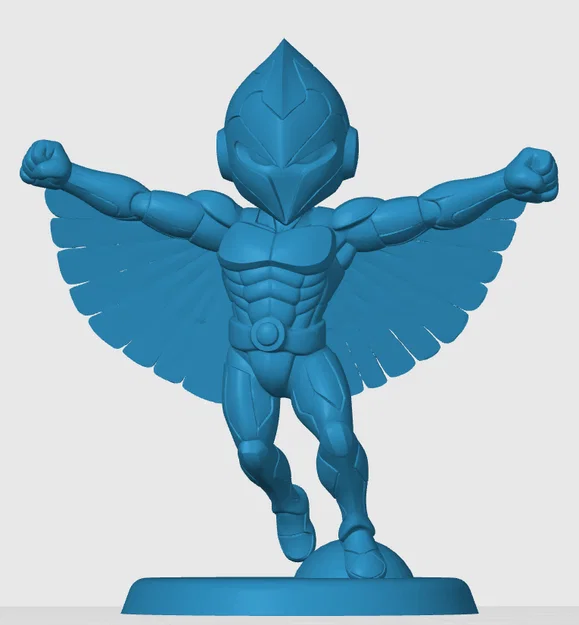 Mô hình Copperkid chibi - Thiết kế 3D độc đáo cho fan Silverhawks - Image 5