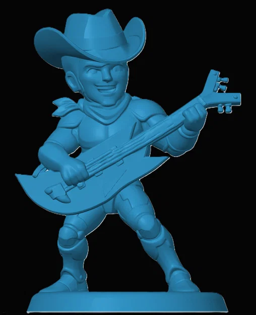 Mô hình 3D Bluegrass Silverhawks phong cách Chibi để bàn - Image 3