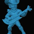 Mô hình 3D Bluegrass Silverhawks phong cách Chibi để bàn - Thumbnail 3
