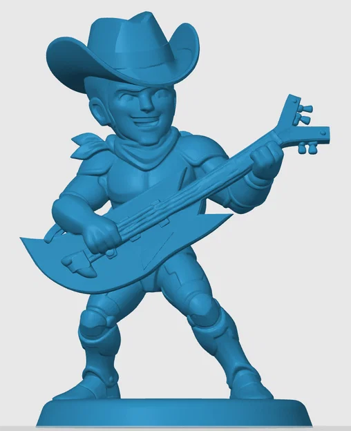 Mô hình 3D Bluegrass Silverhawks phong cách Chibi để bàn - Image 5