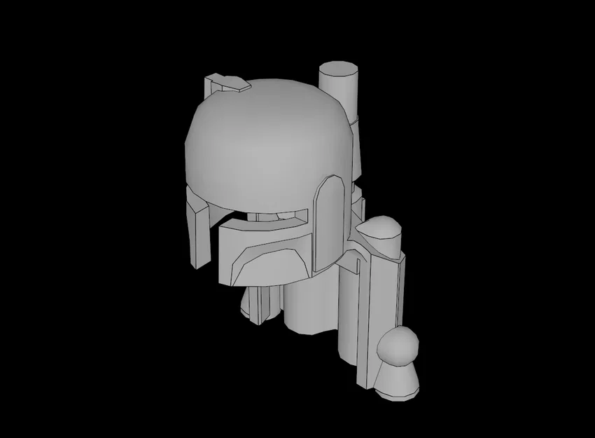 Mũ giáp Mandalorian và Rocket Pack tương thích Lego để in 3D - Image 1