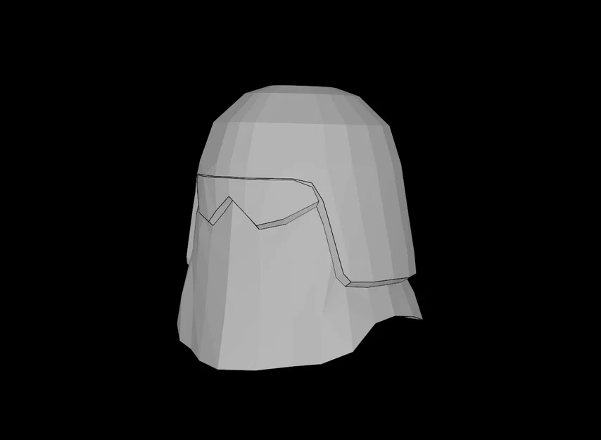 Mũ bảo hiểm Snowtrooper 3D tương thích Lego cho mô hình - Image 1