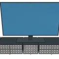 Bộ khay kệ để bàn đa năng, đựng bút và điện thoại, in dễ dàng không cần support - Thumbnail 1