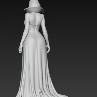 Mô hình nữ ma cà rồng quyến rũ (Sexy Vampire Woman) in 3D