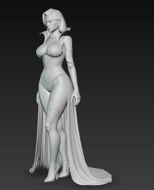 Mô hình nữ ma cà rồng quyến rũ (Sexy Vampire Woman) in 3D - Image 3