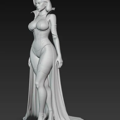 Mô hình nữ ma cà rồng quyến rũ (Sexy Vampire Woman) in 3D