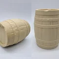 Mô hình thùng gỗ 3D chi tiết cao (No Support) - Thumbnail 1