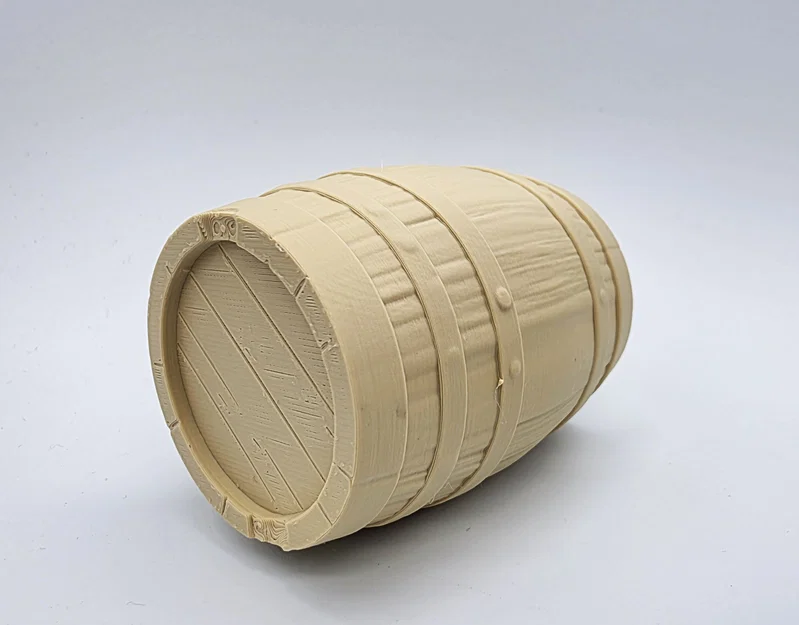 Mô hình thùng gỗ 3D chi tiết cao (No Support) - Image 4