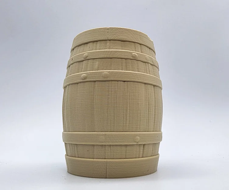 Mô hình thùng gỗ 3D chi tiết cao (No Support) - Image 5