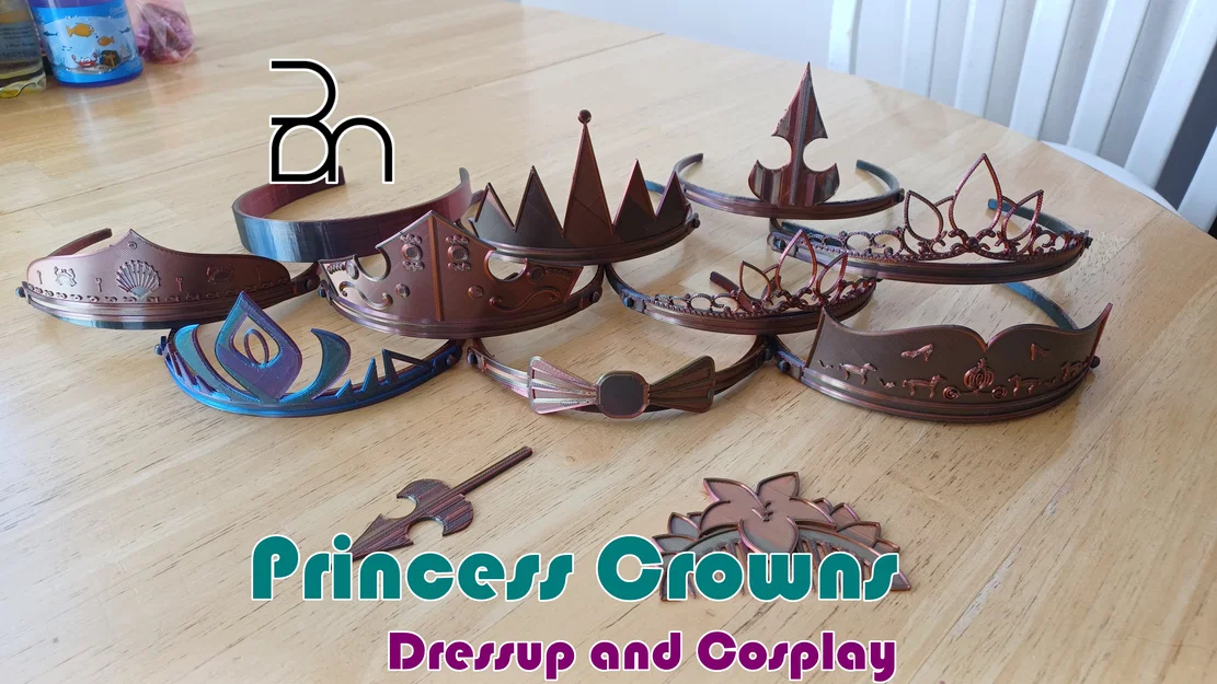 Bộ sưu tập vương miện công chúa Disney cho Cosplay, Halloween và nhiều dịp khác! - Image 1