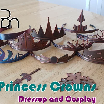 Bộ sưu tập vương miện công chúa Disney cho Cosplay, Halloween và nhiều dịp khác!