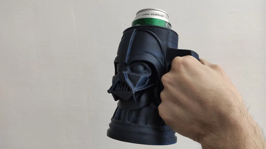 Đế giữ lon bia Darth Vader - 0,5L - Cốc đựng bia - Image 1