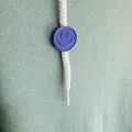 Hạt trang trí hình mặt cười (smiley face bead) cho dây giày và dây rút - Thumbnail 1