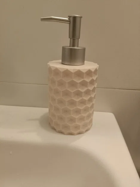 Bình đựng xà phòng 3D (Soap Dispenser) thiết kế vân nổi hiện đại - Image 1