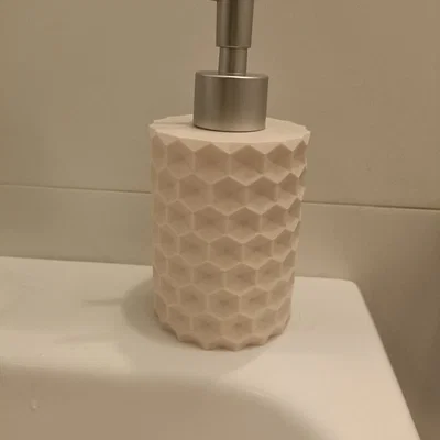 Bình đựng xà phòng 3D (Soap Dispenser) thiết kế vân nổi hiện đại