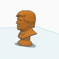 Mô hình trang trí ống hút hình Donald Trump độc đáo (2 phiên bản) - Thumbnail 3
