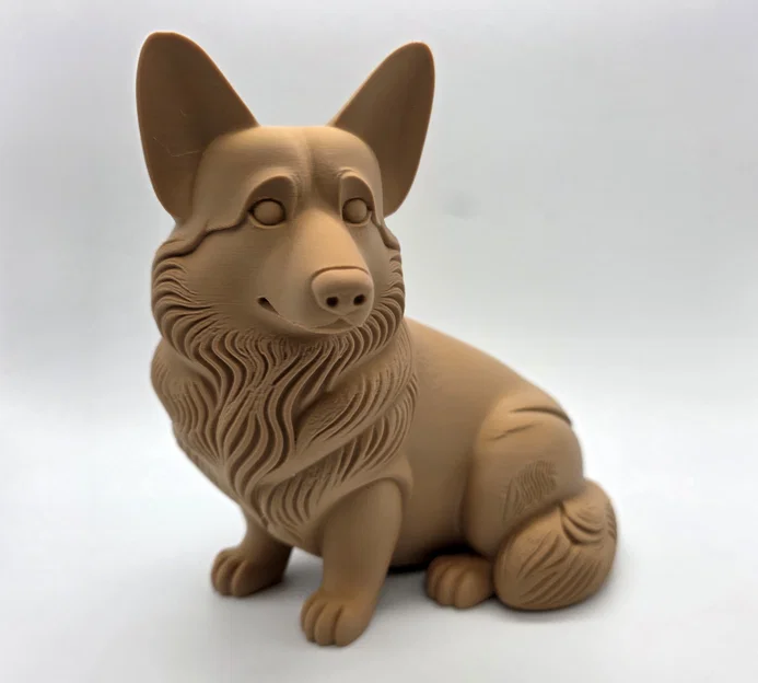 Tượng Corgi Ngồi Đáng Yêu - Image 1