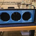 Ngàm gắn quạt 120mm cho Rosewill 4000 (120x3) - Thumbnail 3