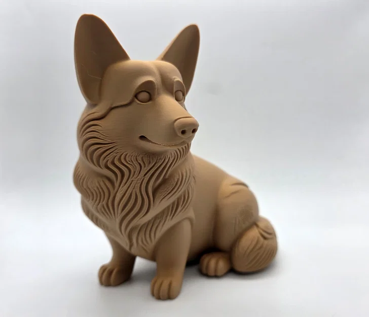 Tượng Corgi Ngồi Đáng Yêu - Image 3