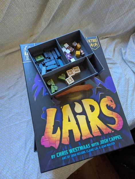 Lairs! Bộ khay sắp xếp (Organizer) cho Board Game - Image 1