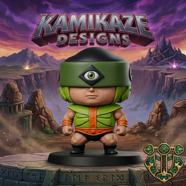 Mô hình in 3D Tri-Klops phiên bản Chibi độc đáo - Image 1