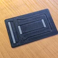 Giá đỡ điện thoại siêu mỏng kích thước thẻ tín dụng với bản lề TPU - Thumbnail 1