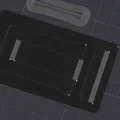 Giá đỡ điện thoại siêu mỏng kích thước thẻ tín dụng với bản lề TPU - Thumbnail 2