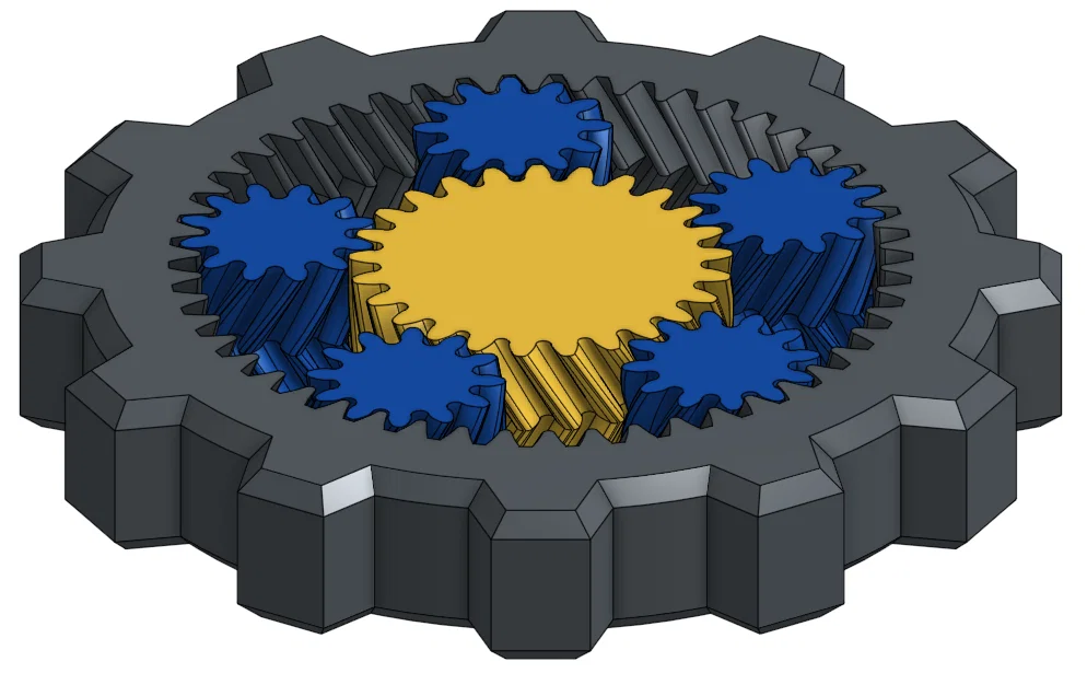 Bộ đồ chơi bánh răng hành tinh (Planetary Gear Fidget) *ĐÃ CẬP NHẬT* - Image 1