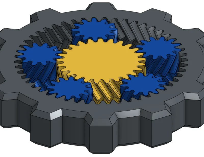 Bộ đồ chơi bánh răng hành tinh (Planetary Gear Fidget) *ĐÃ CẬP NHẬT*