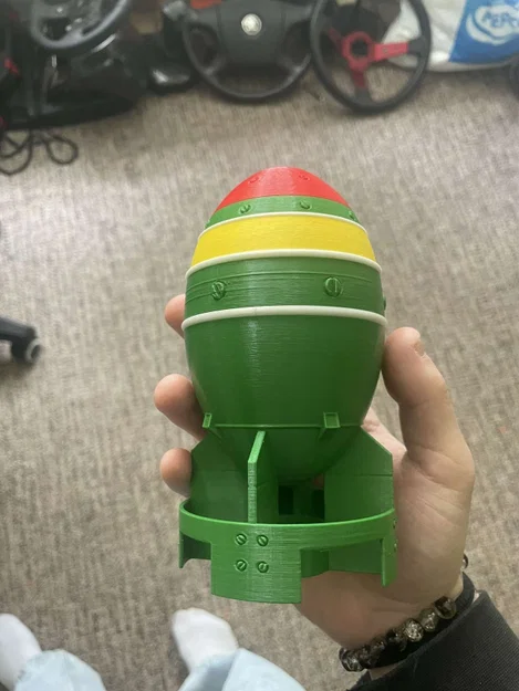 Mô hình 3D Fallout Nuke Bomb trang trí cực chất - Image 1