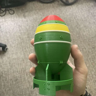 Mô hình 3D Fallout Nuke Bomb trang trí cực chất