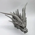 Tượng Đầu Rồng Xương 3 (Skeletal Dragon Bust 3) - Thumbnail 5