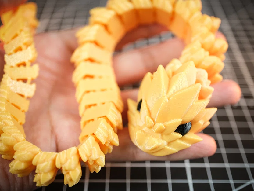 Mô hình rắn khớp nối (Flexi Snake) - Đồ chơi in 3D linh hoạt cực chất - Image 2